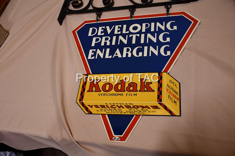 Kodak Developing Printing Enlarging Metal Sign