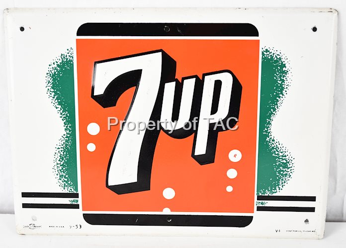 7up Metal Sign TAC