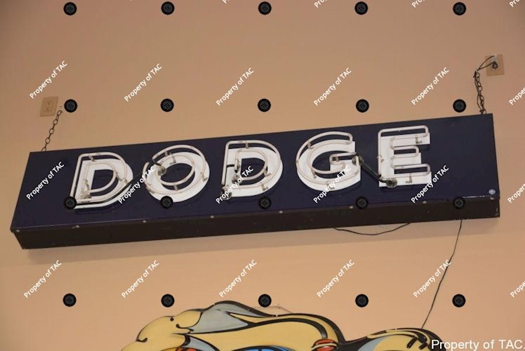 Dodge neon sign