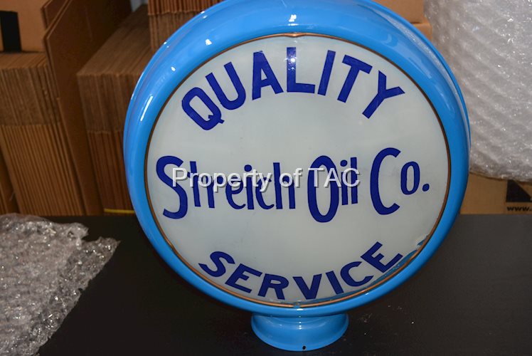 Streich Oil Co. Quality Service 15" Globe Lens