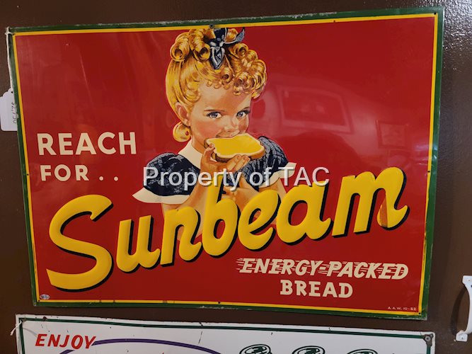 Reach for Sunbeam w/Logo Metal Sign