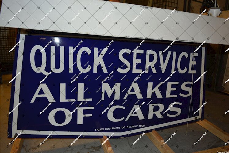 (Ford) Quick Service All Makes of Cars neon sign