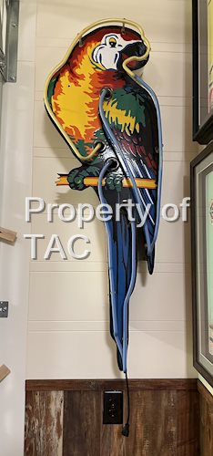 Poll Parrot Shoes Porcelain Neon Sign