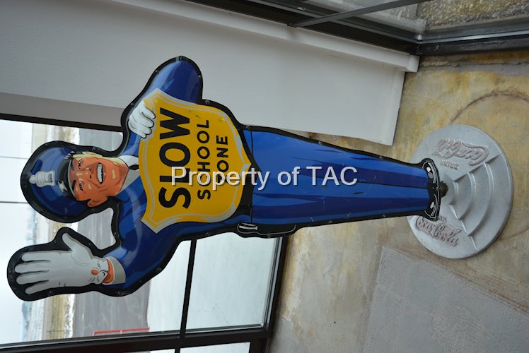 Coca-Cola Policeman Sign