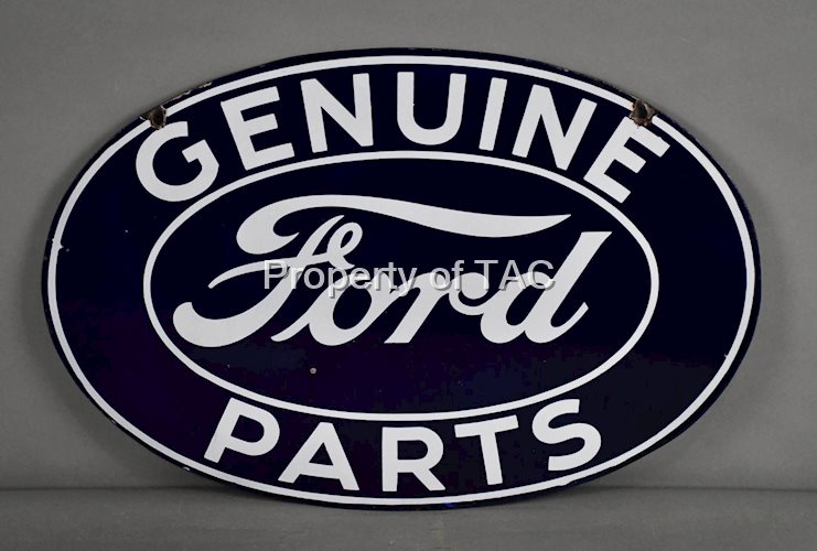 Ford Genuine Ford Parts Porcelain Sign