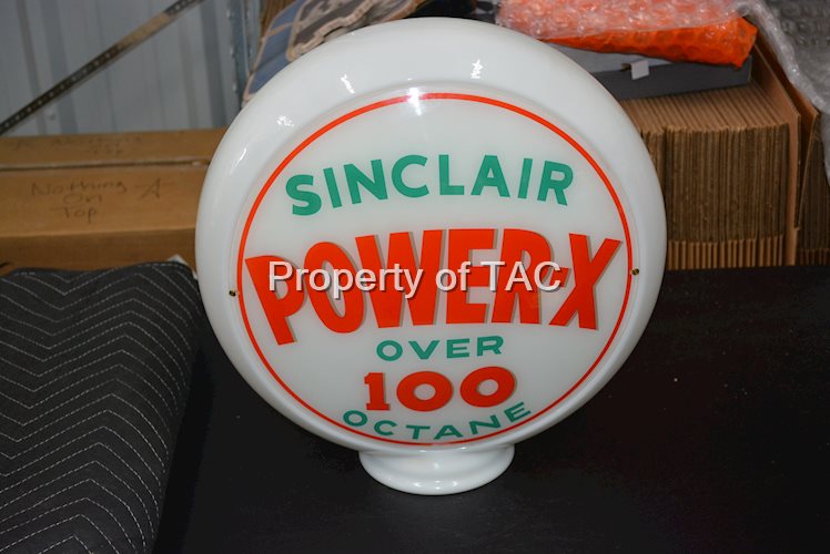 Sinclair Power-X Over 100 Octane 13.5" Single Globe Lens