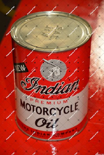 New Indian Premium Motorcycle Oil quart can