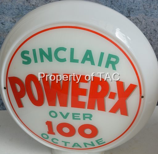 Sinclair Power-X over 100 Octane 13.5" Single Globe Lens