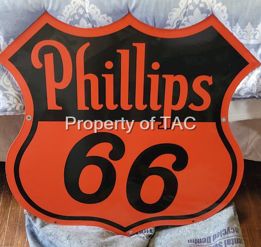 Phillips 66 DSP Porcelain Sign