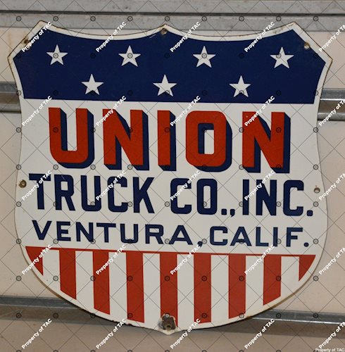 Union Truck Co. Inc Ventura, Calif. Sign