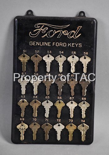Ford Genuine Ford Keys Metal Holder Sign
