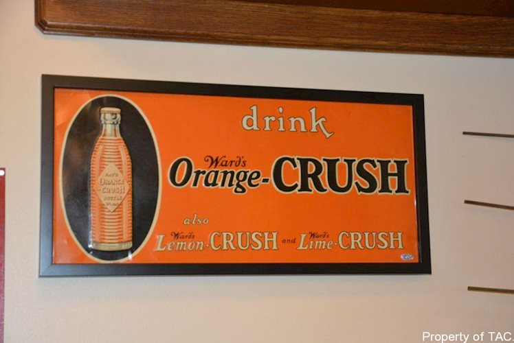 Orange Crush w/bottle sign