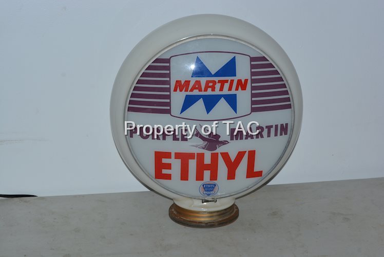Martin Purple Martin Ethyl 13.5"D. Single Globe Lens