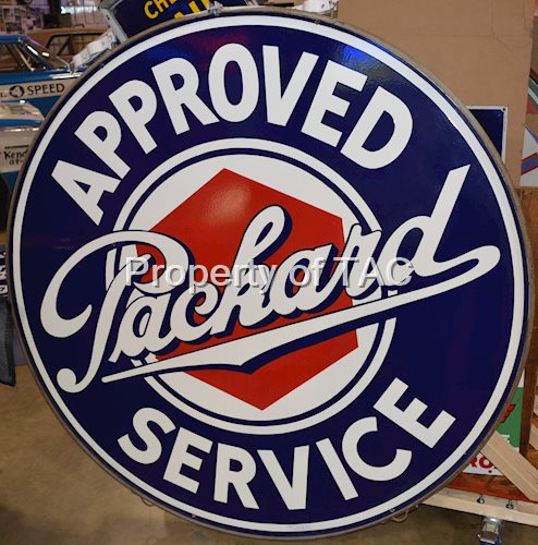Packard Approved Service Porcelain Identification Sign (TAC)