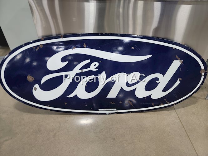Ford Porcelain Oval Identification Sign