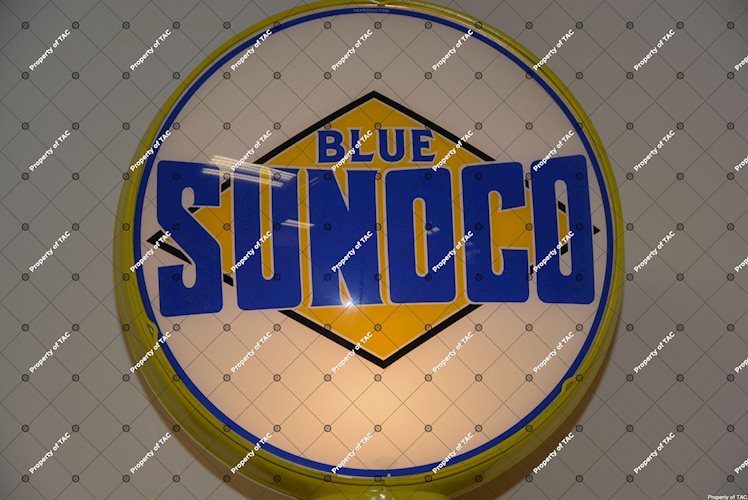 Blue Sunoco 15 globe lenses"