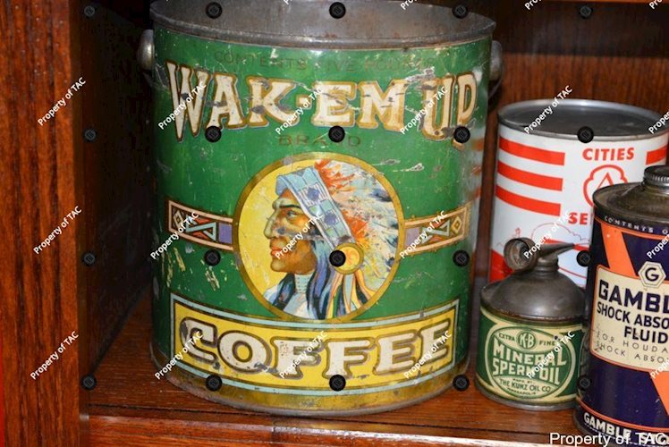 Wak-em Up Coffee can