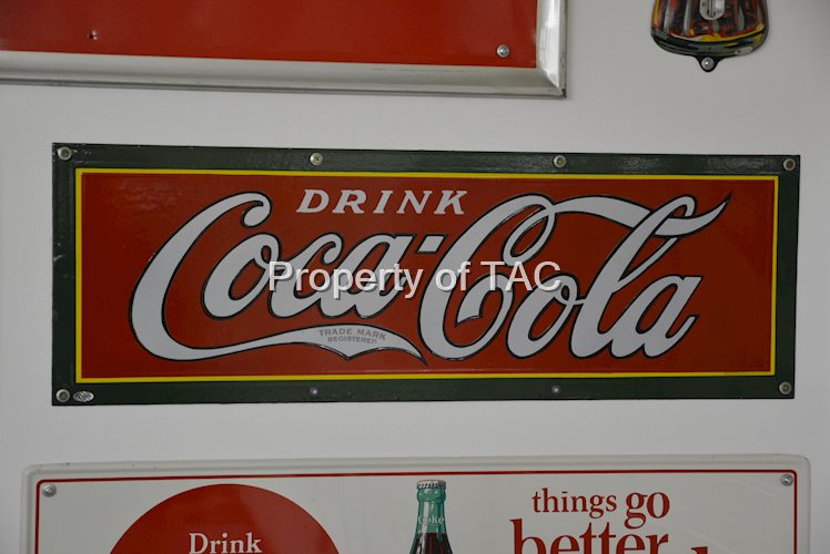 Drink Coca-Cola w/trade mark in tail