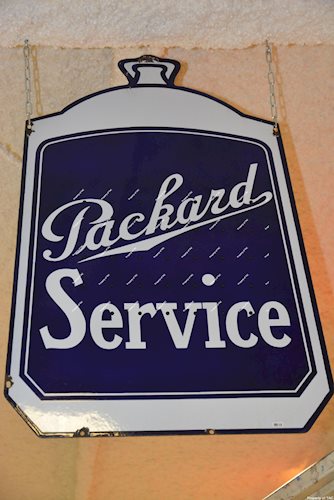 Packard Service sign