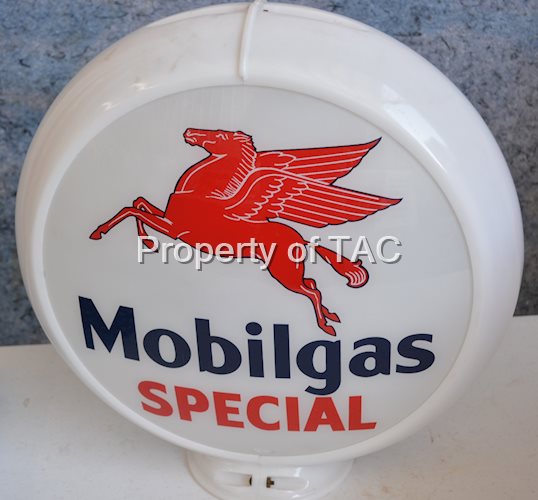 Mobilgas Special w/Pegasus Logo 13.5" Single Globe Lens