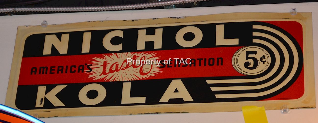 Nickol Kola Metal Sign