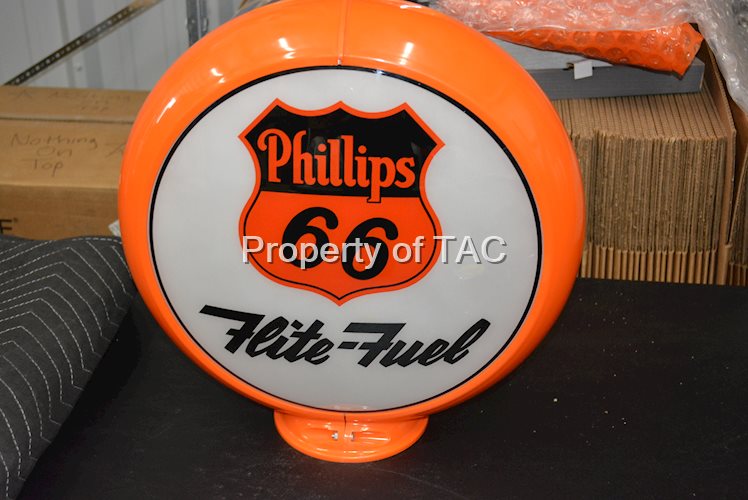 Phillips 66 Flite-Fuel 13.5" Single Globe Lens