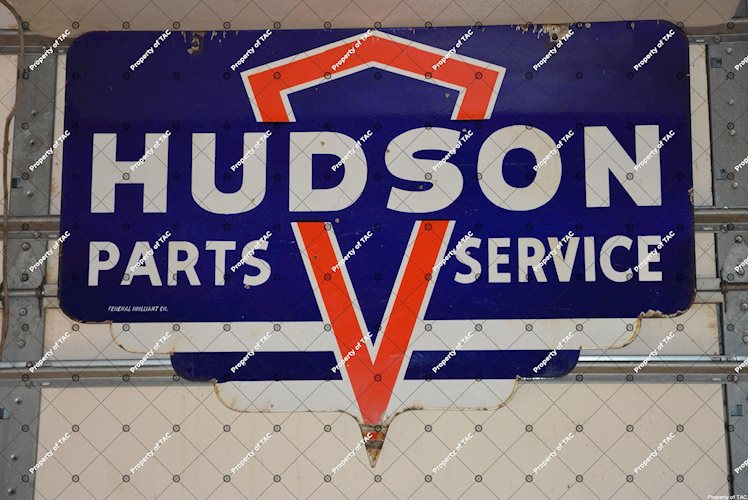 Hudson Parts Service w/logo sign