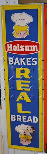Holsum Bakes Real Bread metal sign