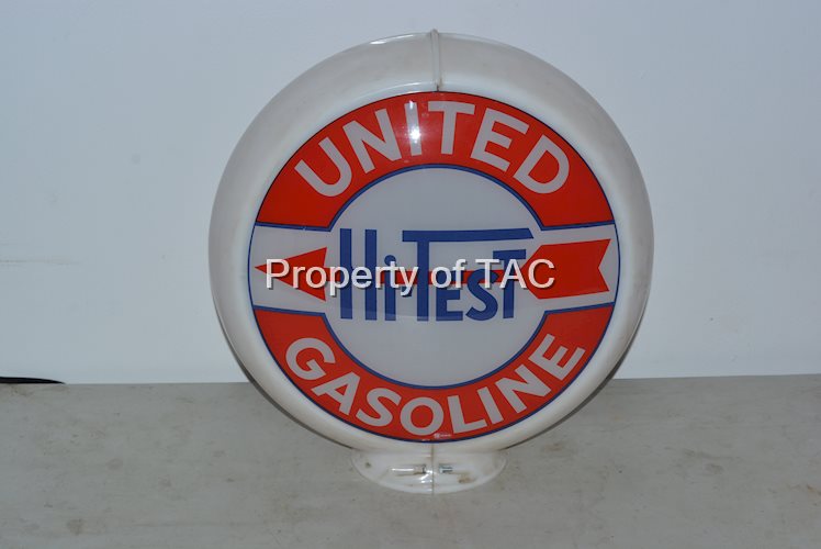 United Hi-Text Gasoline 13.5"D. Single Globe Lens