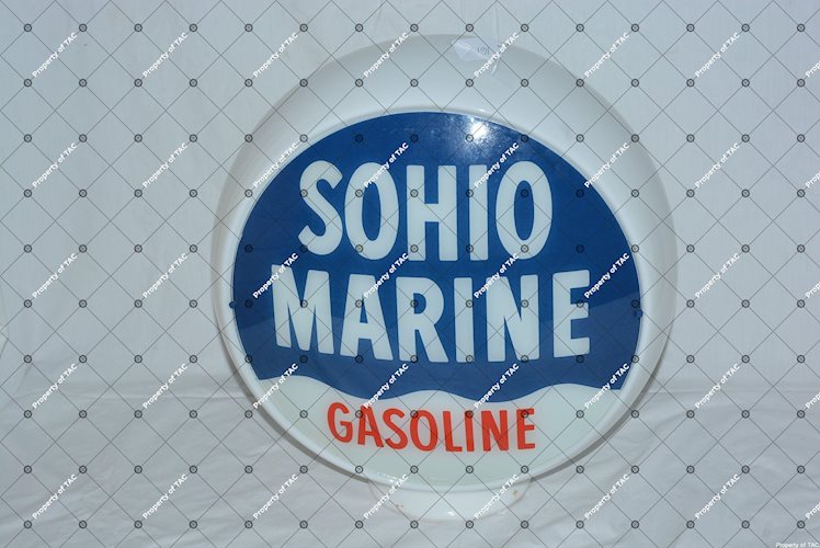 Sohio Marine Gasoline 13.5 Single Globe Lens"