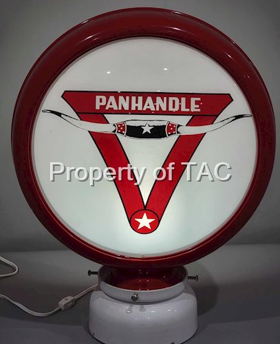 Panhandle (gasoline) w/Logo 15" Single Globe Lens