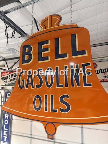 Bell Gasoline Oils Metal Sign