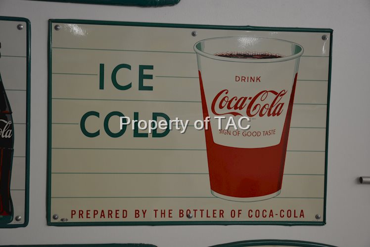 Ice Cold Coca-Cola with Paper Cup graphics,