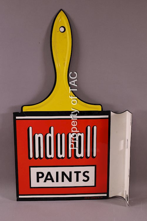 Idnurall Paints Metal Flange Sign