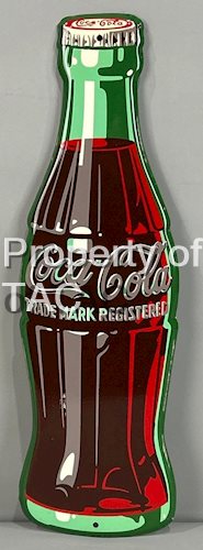 Coca-Cola Bottle Metal Sign