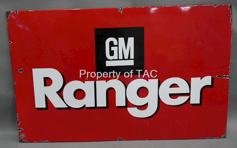 GM Ranger Porcelain Sign