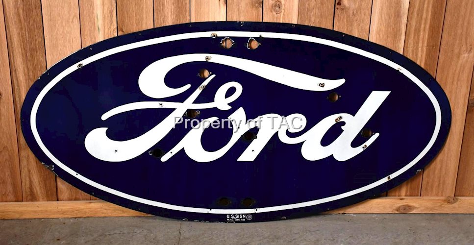 Ford Oval Porcelain Neon Sign (TAC)