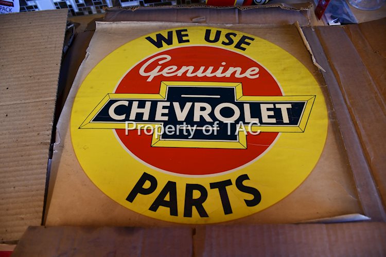 We Use Genuine Chevrolet Parts Water Transfer Decal