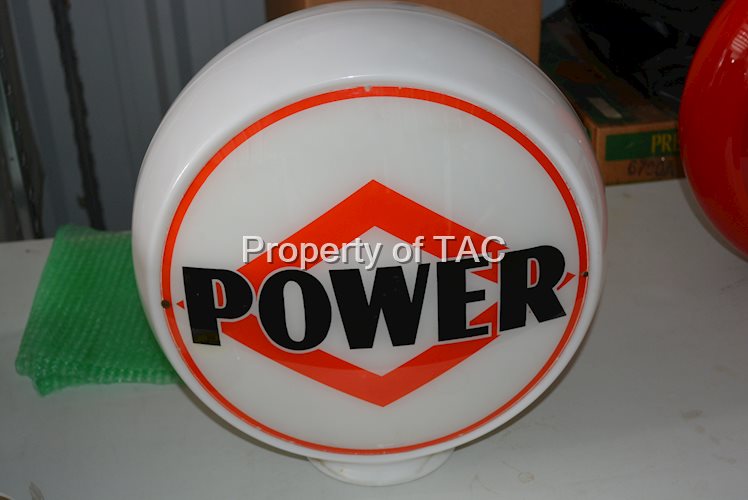 Power (D-X) 13.5"D. Single Globe Lens