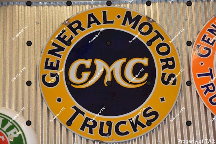 GMC General Motors Trucks sign