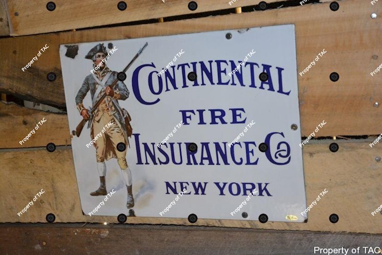 Continental Fire Insurance Co. sign