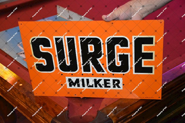 Surge Milker Sign