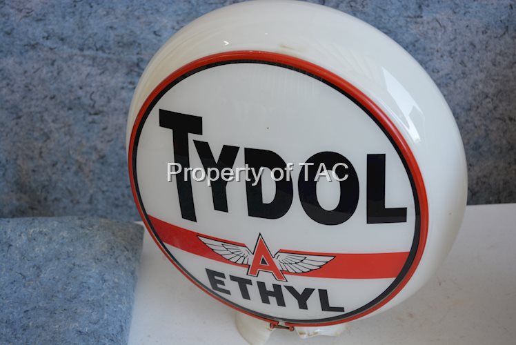 Tydol Ethyl w/Flying A Logo 13.25" Single Gill Globe Lens