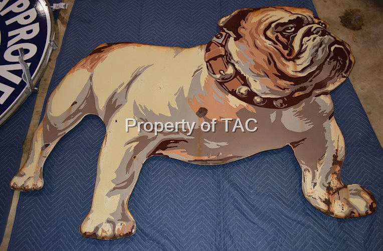 Rare Large Mack "Bulldog" Porcelain Identification Sign (TAC)