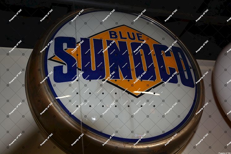Blue Sunoco 15 globe lenses"