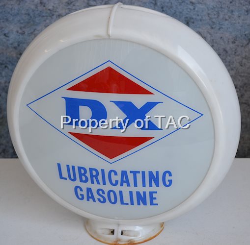 D-X Lubricating Gasoline w/Logo 13.5" Single Globe Lens