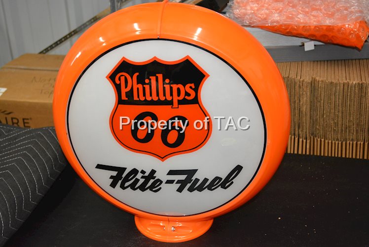Phillips 66 Flite-Fuel 13.5" Single Globe Lens