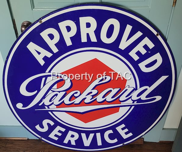 Packard Service Porcelain Sign