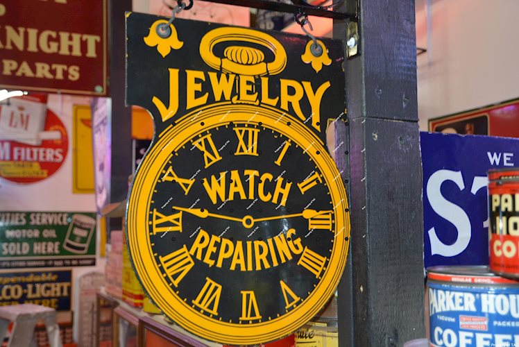 Jewelry Watch Repairing sign
