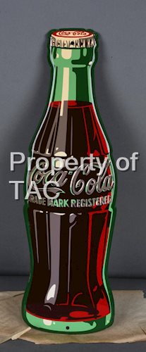 Coca-Cola Bottle Metal Sign (16") TAC